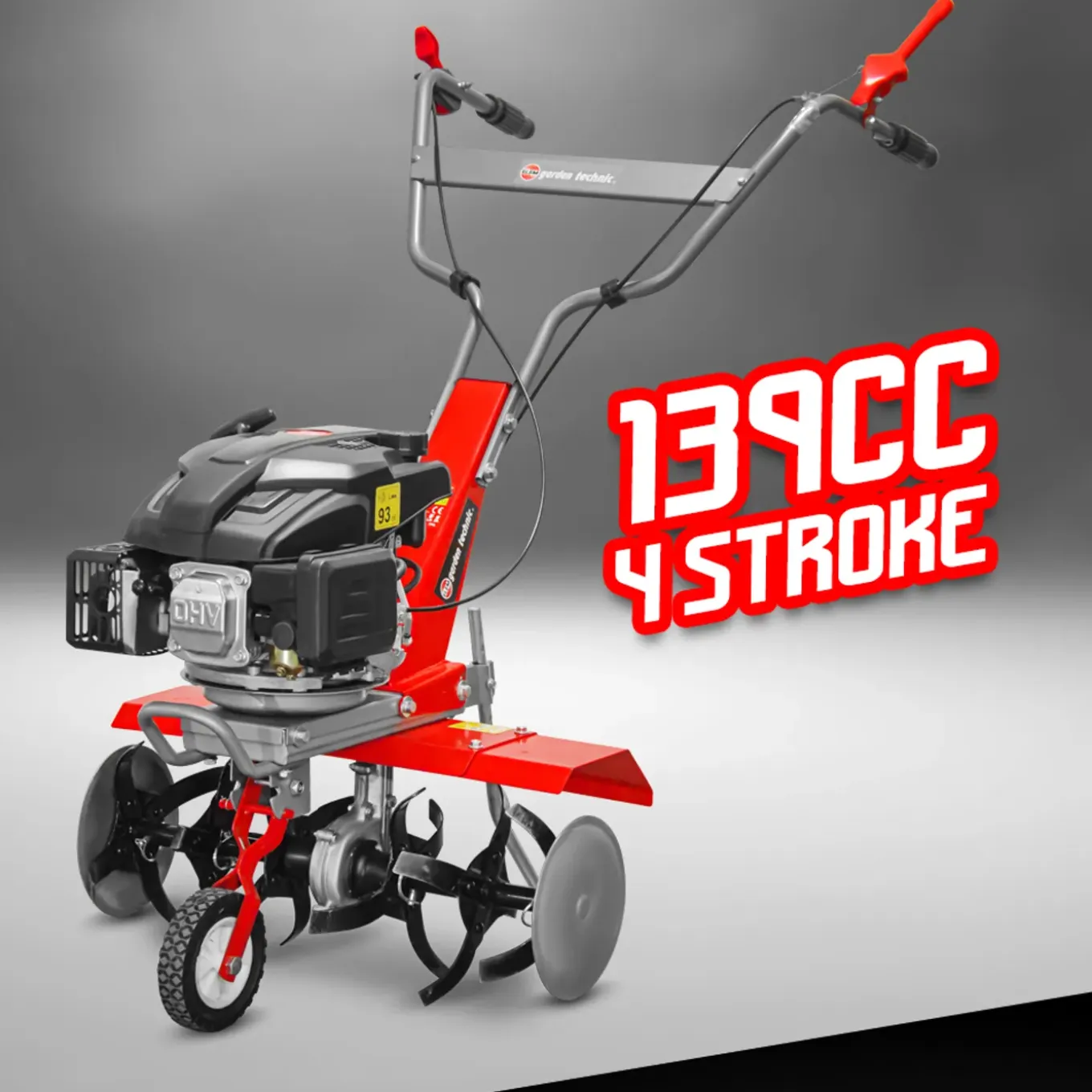 Elem Garden Technic - Gemotoriseerde Schoffel 139cc - 6 Messen