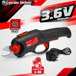 ELEM Oplaadbare Snoeischaar Garden Cs3.6vli 3.6 V 1.5 Ah Inclusief Een Ingebouw