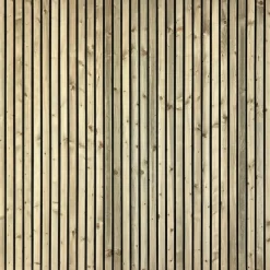 Elephant - Houten Schutting - Lijnen Zwart - Vuren - Geïmpregneerd - 179x179cm - FSC