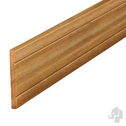 Elephant Schuttingplank - Hardhout Onbehandeld - 1,6x14,5x215cm