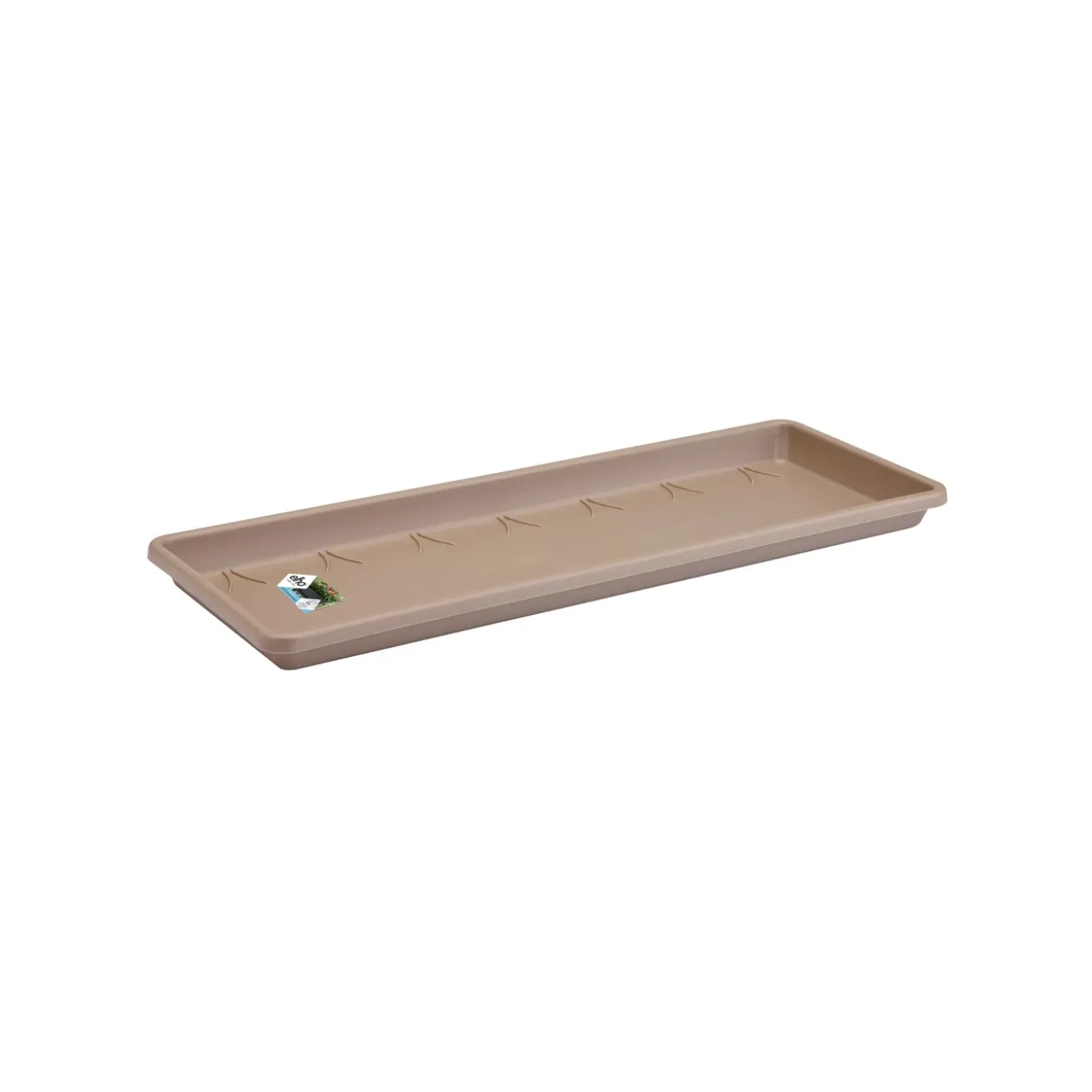 Elho balkonbak Barcelona schotel 50cm taupe