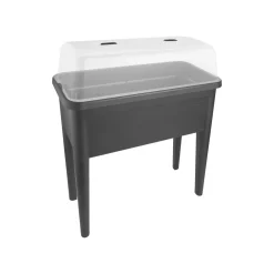 Elho Moestuinbak Green Basics XXL - Gerecycled Plastic - Zwart - 36,5x75,5x65,1cm