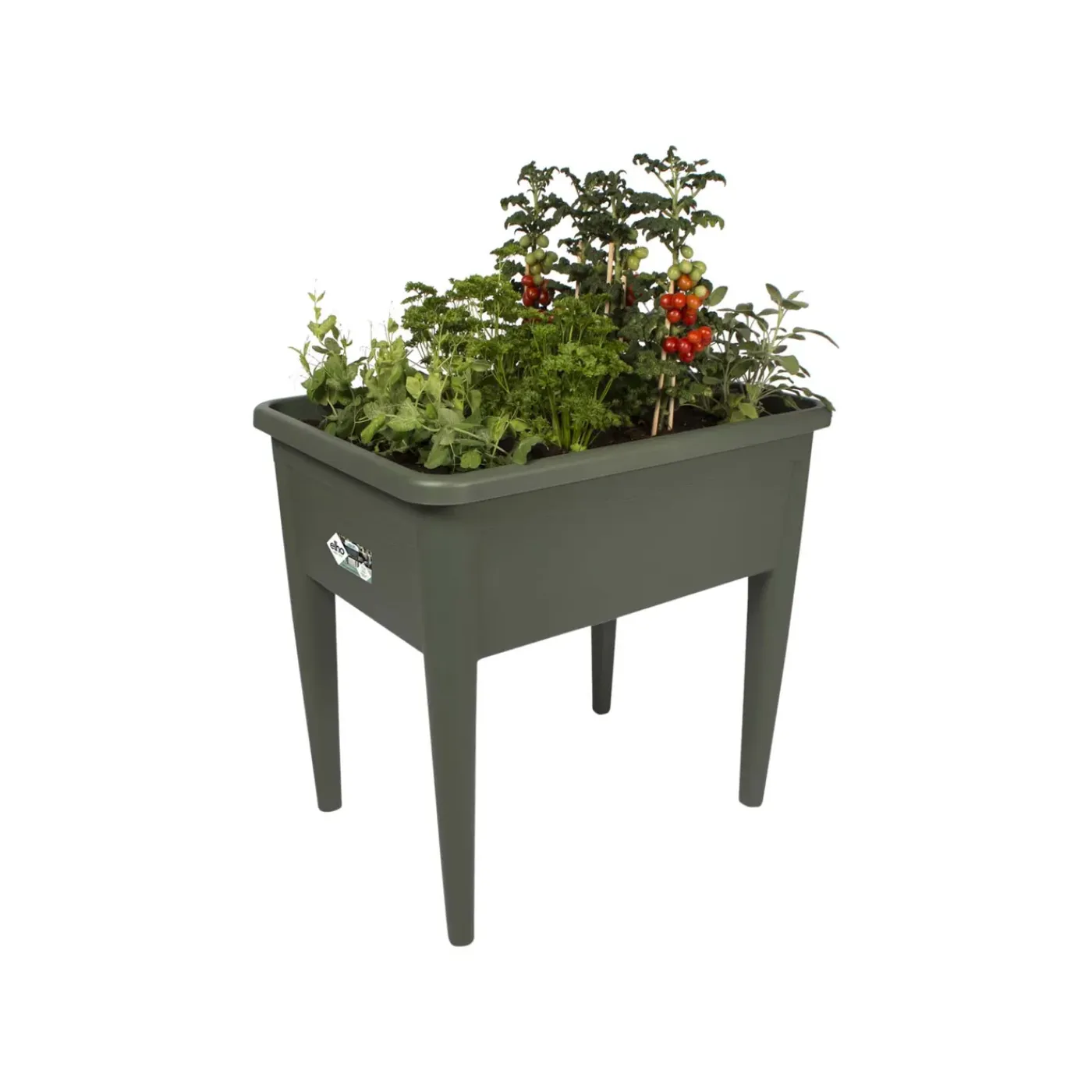 Elho Moestuinbak Super XXL - Gerecycled plastic - 58,1x76,7x73,1cm