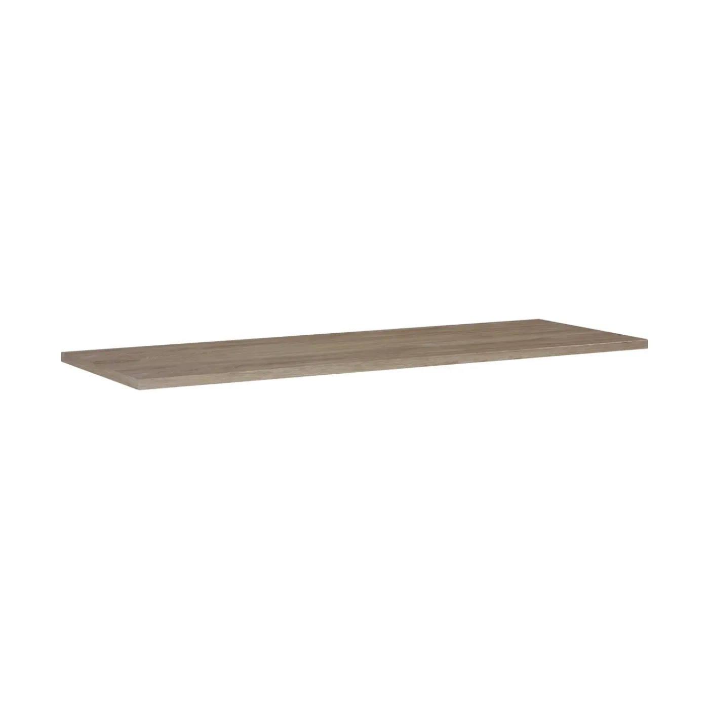 ELITA Wastafelblad - MDF - PVC - Natuurlijk Eiken - 132,2x46,4cm