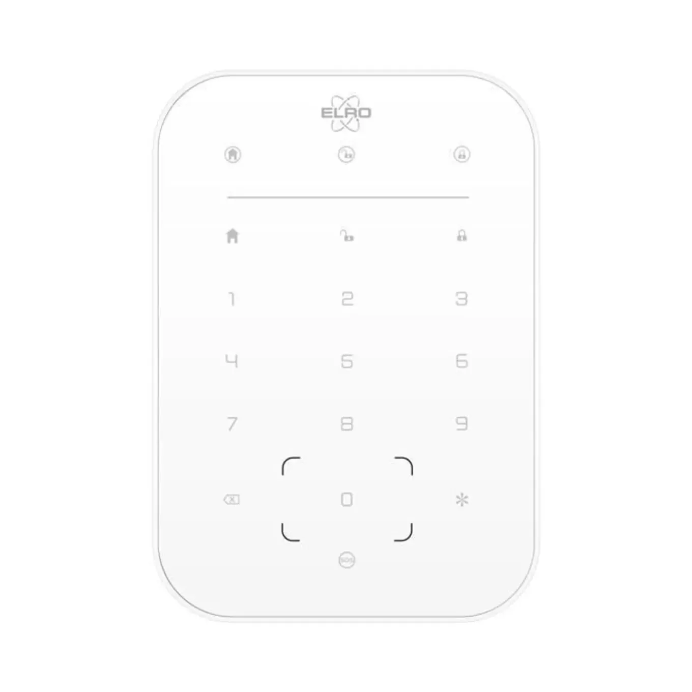 Elro - As98kea Bedieningspaneel - Werkt Op Batterijen, 4-cijferige Code, Eenvoudige Installatie