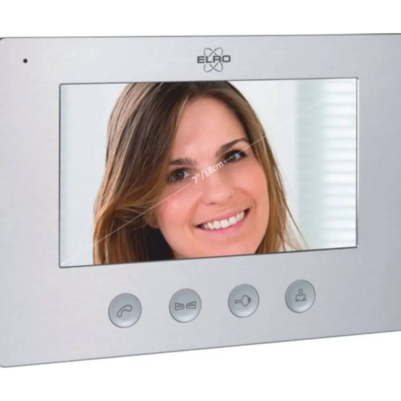 Elro - Intercommonitor - Stijlvol Binnenscherm Met Helder Display - 7 Inch