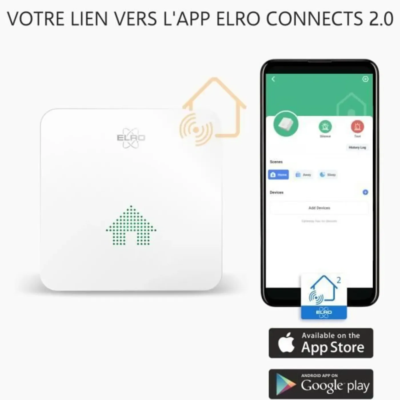 ELRO - K2 Sf50ga-connector - Compatibel Met Alle -connectorproducten