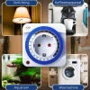 Elro - Ti1000-4 Mechanische Timer - Compact En Veilig, Voor Binnengebruik - 3600w