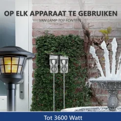 ELRO - To1500 Mechanische Timer - Programmeerbaar In 30 Minuten, Compact En Robuust - 3600w