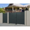 Elsealu Dubbele Draaipoort Mafra - Aluminium - Antracietgrijs RAL 7016 - 300x180cm