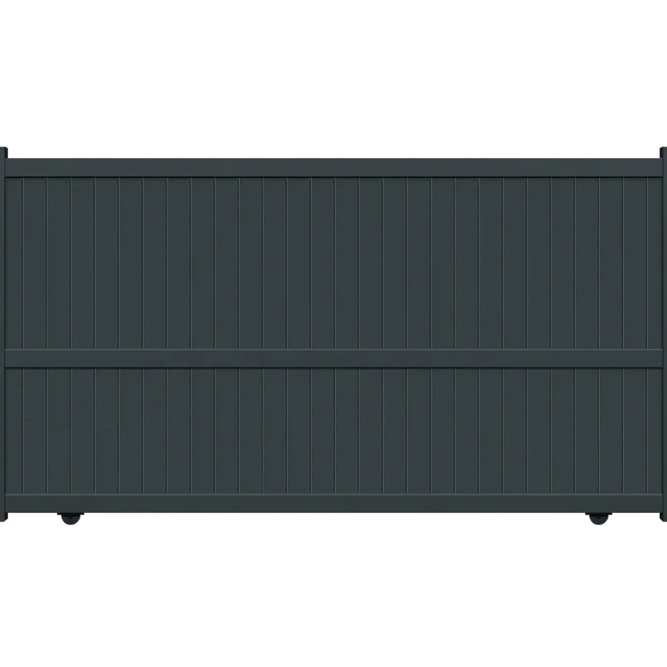 Elsealu Schuifpoort Mafra - Aluminium - Antracietgrijs RAL 7016 - 325x180cm