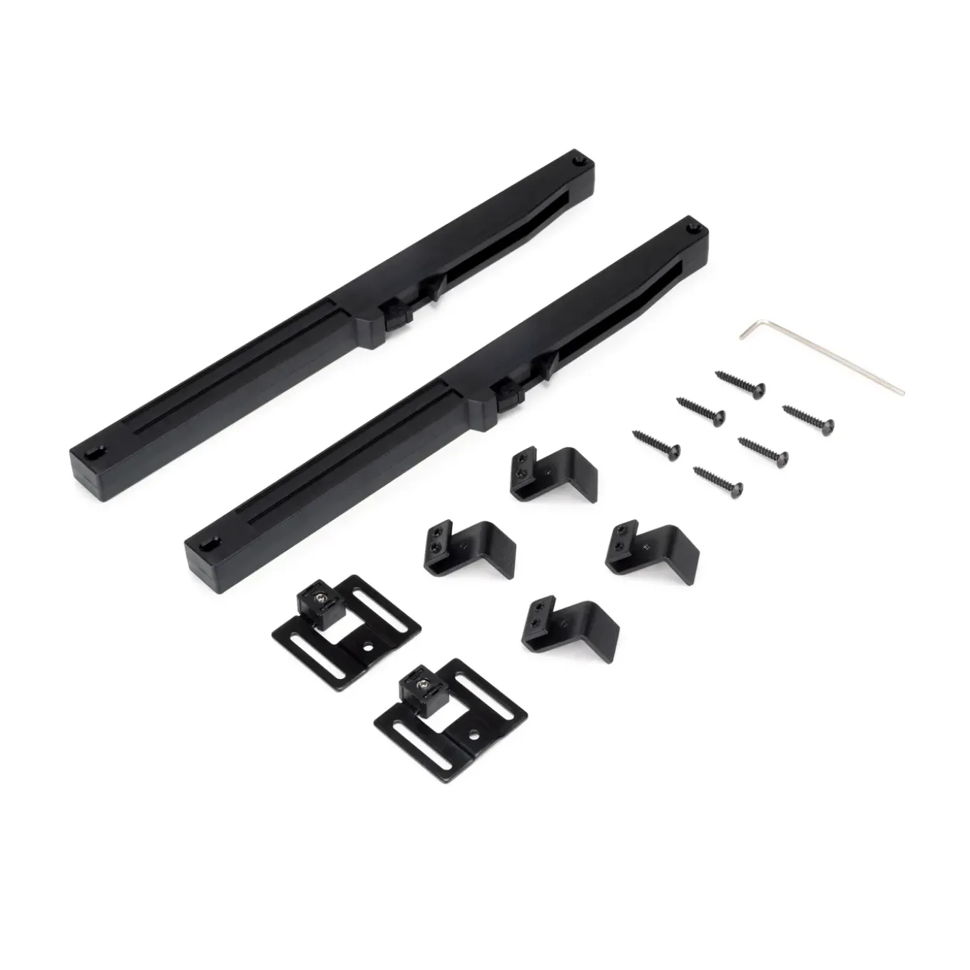 Emuca Kit Van Hardware Kit Voor Een Barn Houten Hangschuifdeur, Met Zachte Sluiting