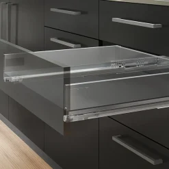 Emuca Kit Van Vertex Keuken- Of Badkamerlade Kit, Hoogte 178mm, Met Legplanken, Module 450mm