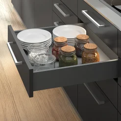 Emuca Kit Van Vertex Keuken- Of Badkamerlade Kit, Hoogte 178mm, Inclusief Werkbladen, Module 450mm