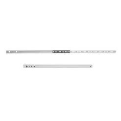 Emuca Lot Van 5 Sets Ladegeleiders, Kogelgelagerd, Hoogte 17mm, Diepte 374mm, Uitschuifbaar Verzinkt