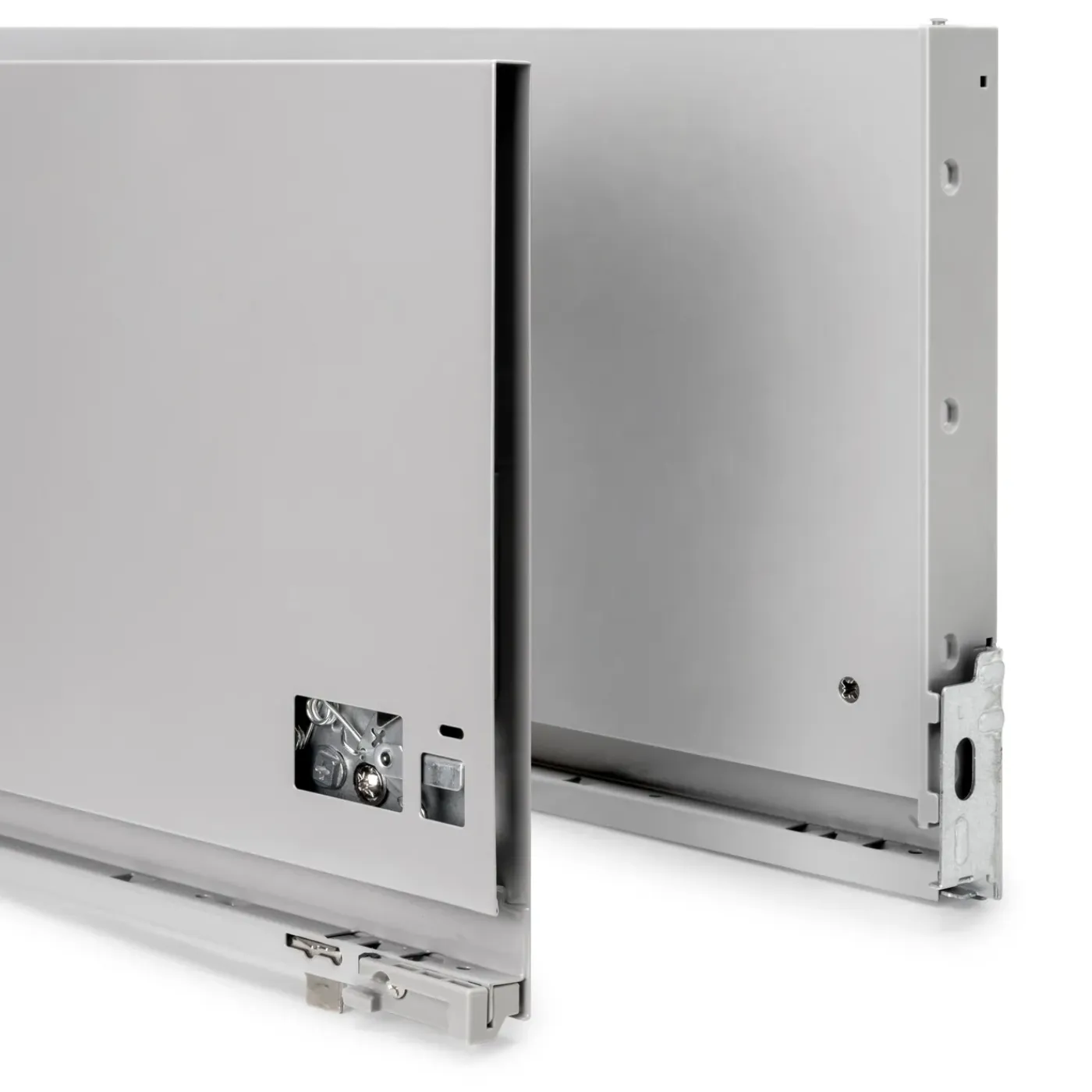 Emuca Outdoor Vertex 3d 60kg Ladehoogte 242mm, Diepte 450mm, Staal, Metal-grijs