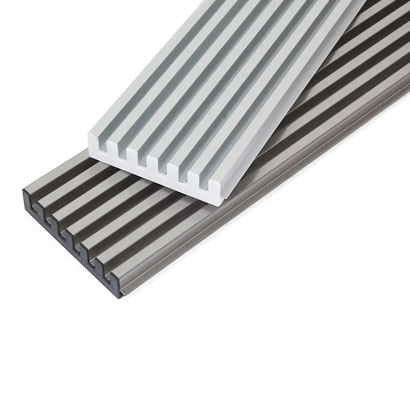 Emuca Ovenventilatierooster, Module 600mm, Plastic En Aluminium, Matt Geanodiseerd