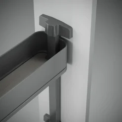 Emuca Uittrekbare Zijflessenhouder Harmony Met Softclose, Module 200 Mm
