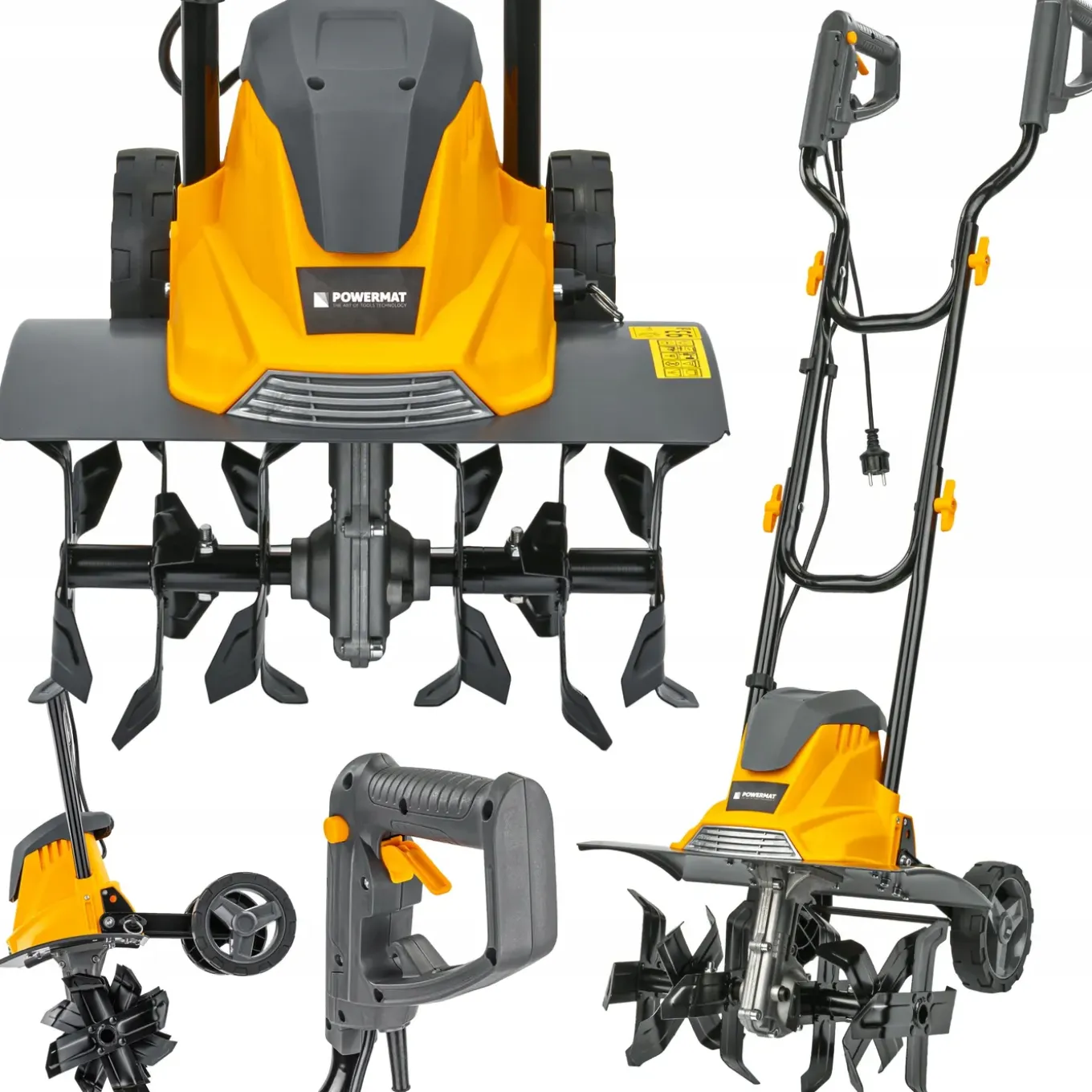 Entrepot Brico - 1900W elektrische grondfrees – 40 cm breed – 22 cm diep