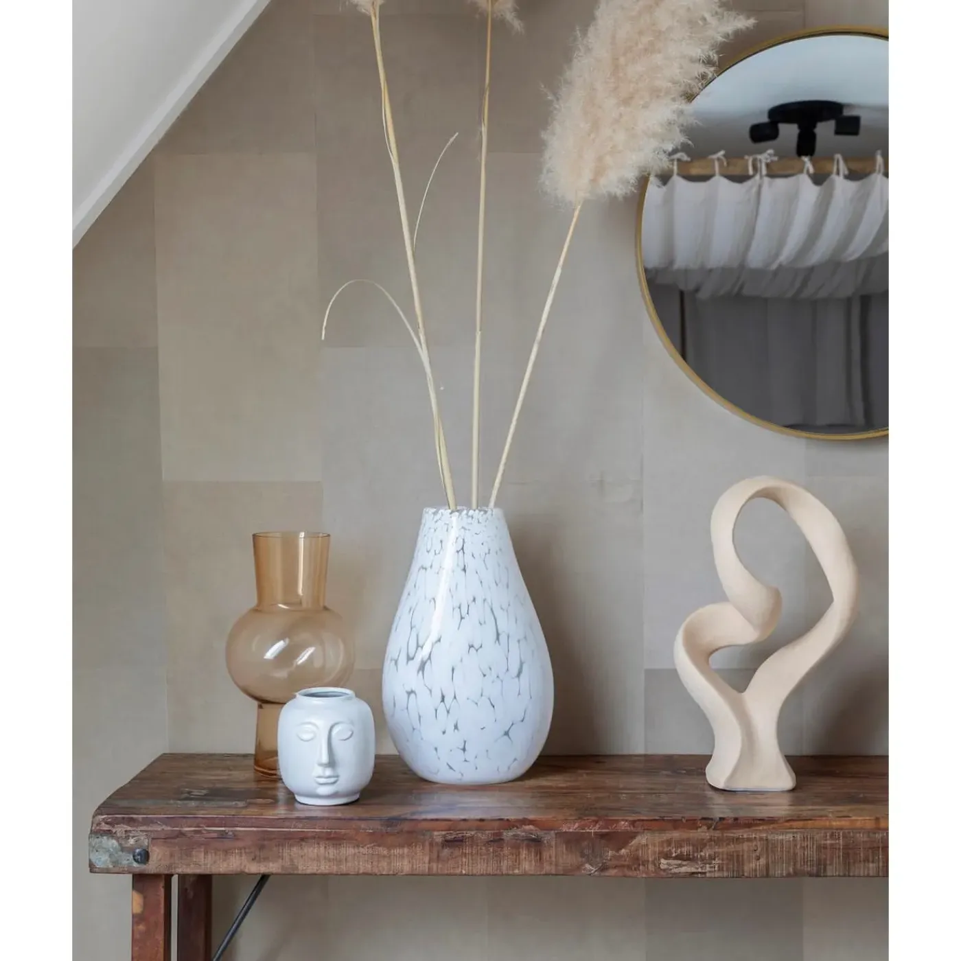 Enzo Pellini wandtegel Beige - Leer - Zelfklevend - 50x25cm - 8 stuks