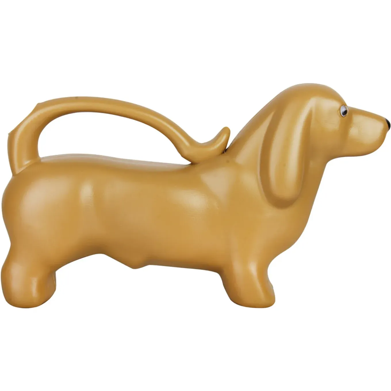 Esschert Design Gieter - Goud - Kunststof - Teckel - 2 Liter