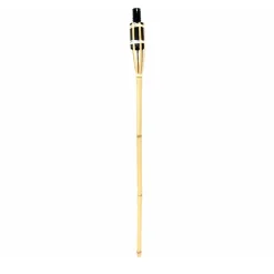 Esschert Design Tuinfakkel - 2x - Bamboe - Navulbaar - 90 Cm