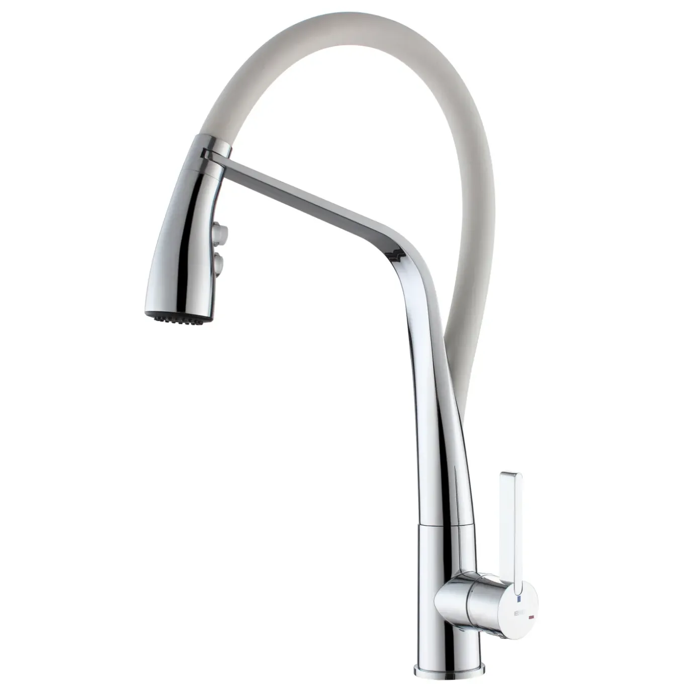 EsseBagno keukenmengkraan Angel chroom/wit