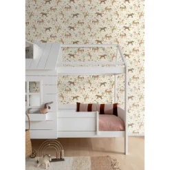 Estahome Behang Paarden Beige, Bruin En Groen - 50 X 900 Cm - 132192