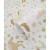 Estahome Behang Paarden Bruin, Groen En Roze - 50 X 900 Cm - 132193