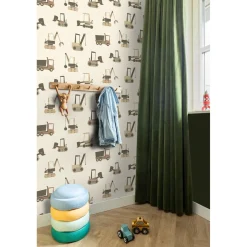 Estahome Behang Voertuigen Beige En Bruin - 50 X 900 Cm - 132245
