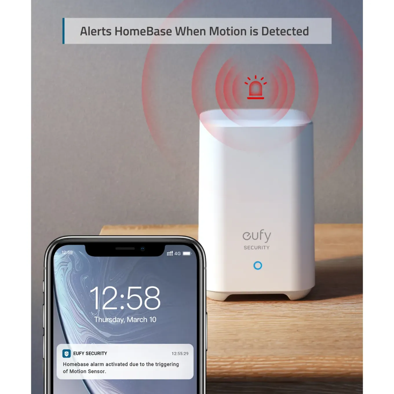Eufy bewegingssensor voor Eufy Security alarmsysteem