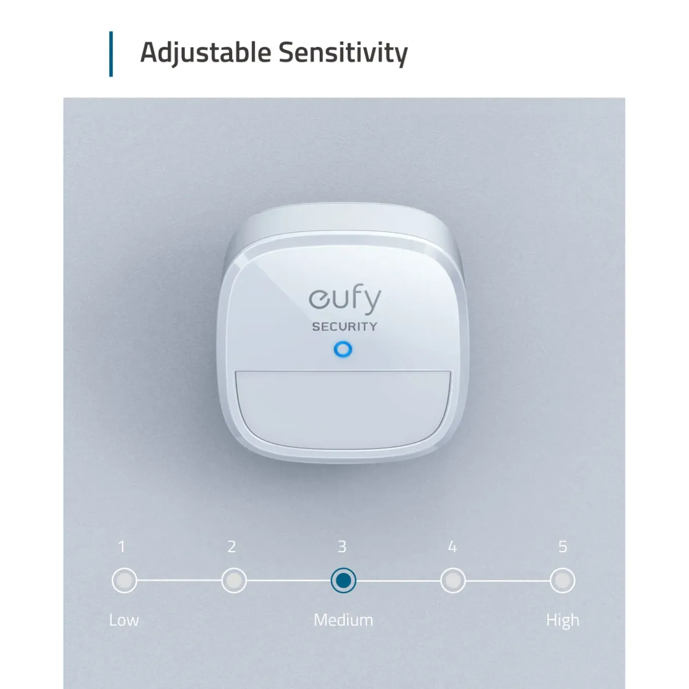Eufy bewegingssensor voor Eufy Security alarmsysteem