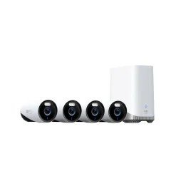 Eufy outdoor beveiligingscamera E330 + Homebase 3 - 1TB HDD 4 st