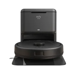 Eufy robotstofzuiger L60 Hybrid met zelfledigend station 5.000 Pa zuigkracht zwart