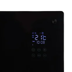Eurom Alutherm Sani 1200 Black Glas
