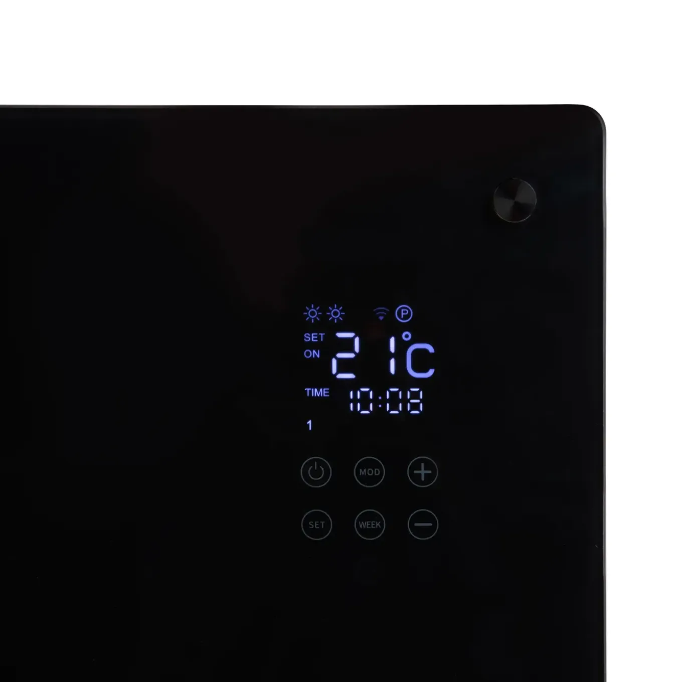 Eurom Alutherm Sani 1200 Black Glas