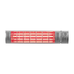 Eurom Terrasverwarmer Golden 2500 Ultra Rcd - Wandmontage - 2500W - Zilver