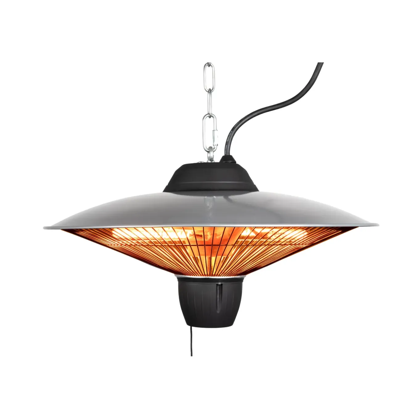 Eurom Terrasverwarmer Partytent Heater 1502 - Hangend - 1500W - Zilver