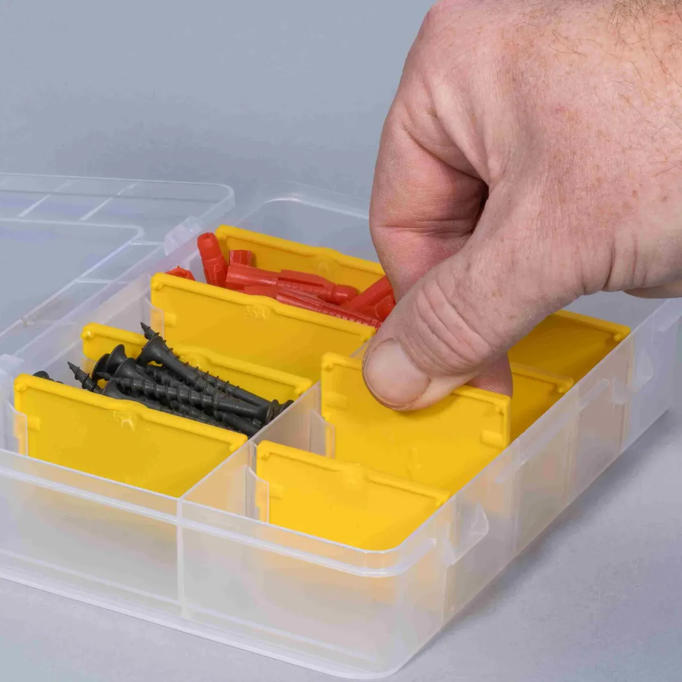 EuroPlus Basic 18/2-10,transparante opbergdoos