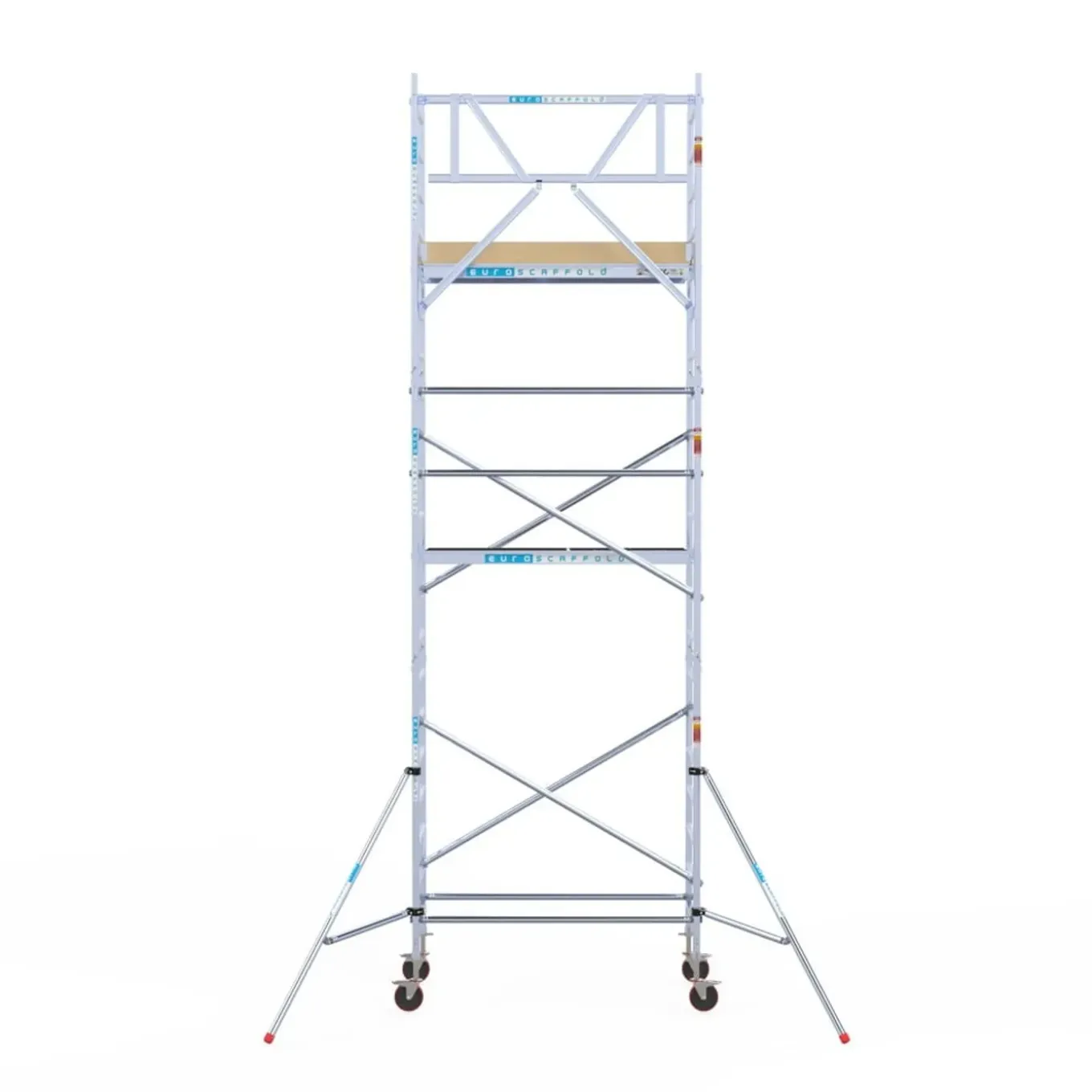 Euroscaffold basic rolsteiger – Professionele steiger 90x190 cm – 7,2 meter werkhoogte