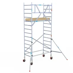 Euroscaffold basic rolsteiger – Professionele steiger 90x190 cm – 5,2 meter werkhoogte