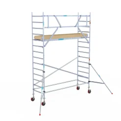 Euroscaffold basic rolsteiger – Professionele steiger 90x250 cm – 5,2 meter werkhoogte