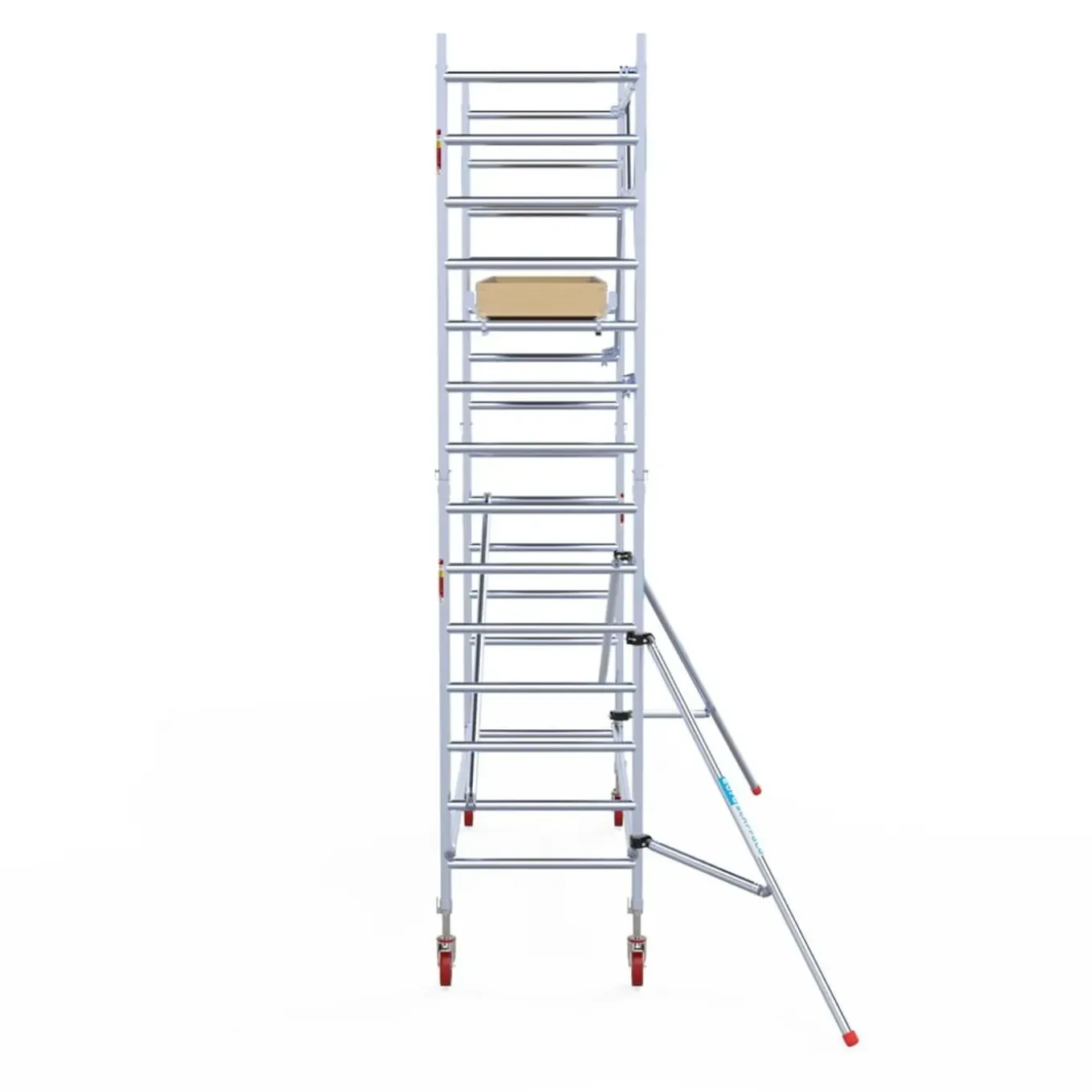 Euroscaffold basic rolsteiger – Professionele steiger 90x250 cm – 5,2 meter werkhoogte