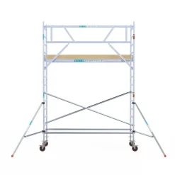 Euroscaffold basic rolsteiger – Professionele steiger 90x250 cm – 5,2 meter werkhoogte