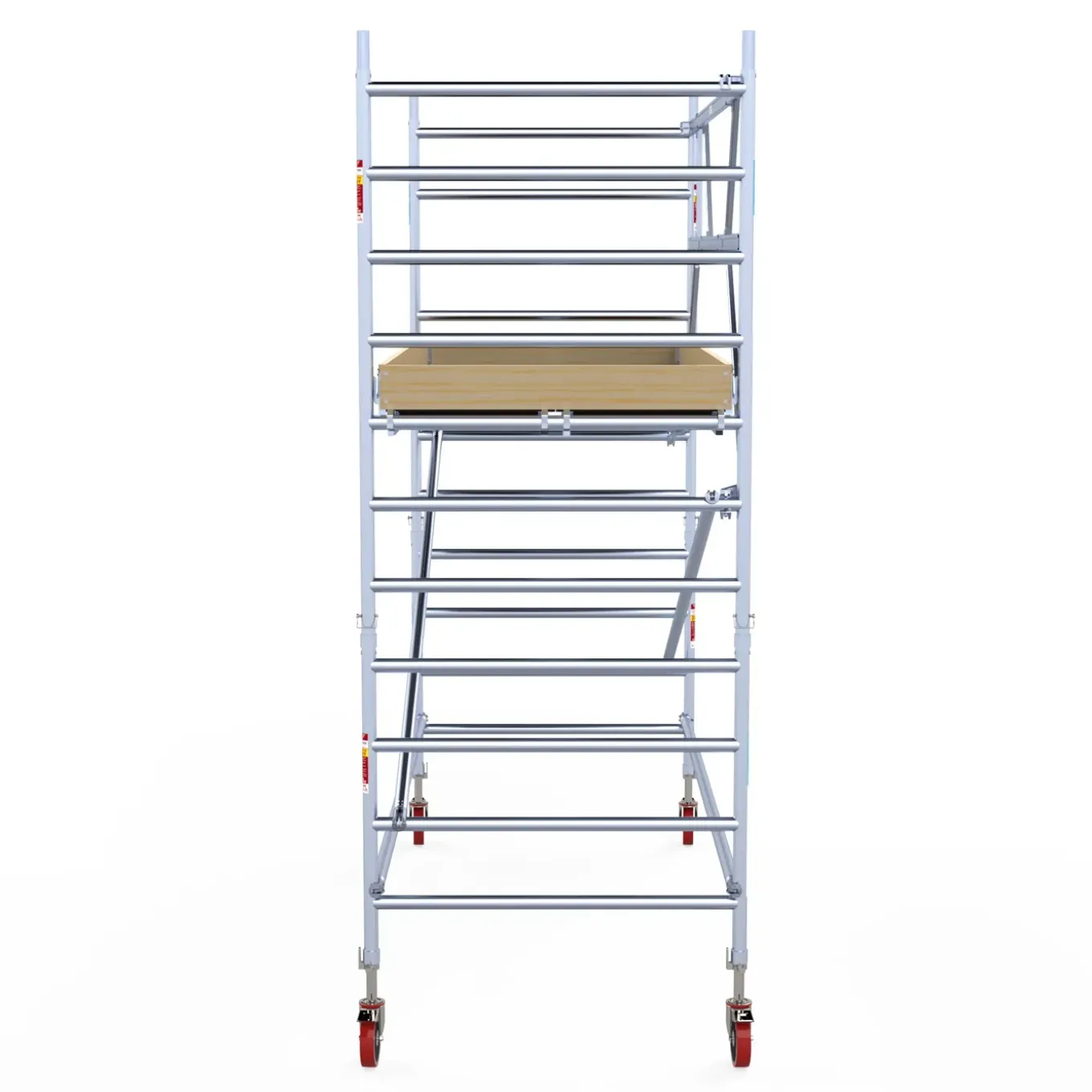Euroscaffold basic rolsteiger – Professionele steiger 135x305 cm – 4,2 meter werkhoogte