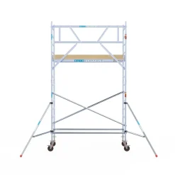 Euroscaffold basic rolsteiger – Professionele steiger 90x305 cm – 5,2 meter werkhoogte