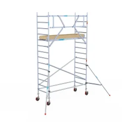Euroscaffold basic rolsteiger – Professionele steiger 90x305 cm – 5,2 meter werkhoogte
