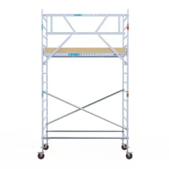 Euroscaffold basic rolsteiger – Professionele steiger 135x250 cm – 5,2 meter werkhoogte