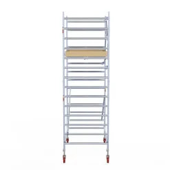 Euroscaffold basic rolsteiger – Professionele steiger 135x190 cm – 5,2 meter werkhoogte