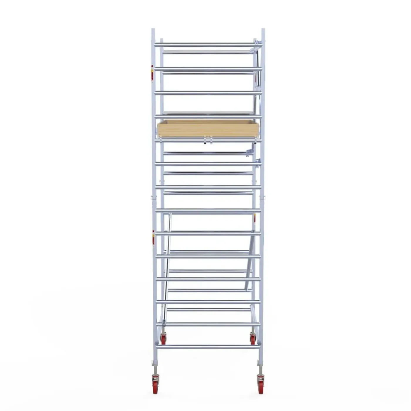 Euroscaffold basic rolsteiger – Professionele steiger 135x190 cm – 5,2 meter werkhoogte